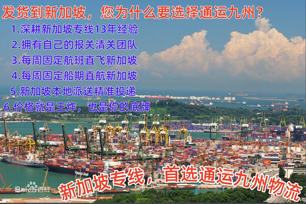 提供廣州到新加坡海運服務，供應廣州到新加坡空運服務，報價表你看看